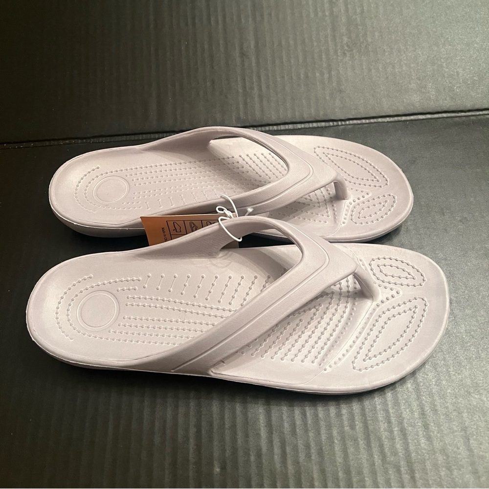 Temi Women's Flip Flops Soft Lightweight Sandals Anti Slip Casual Slippers sz 10